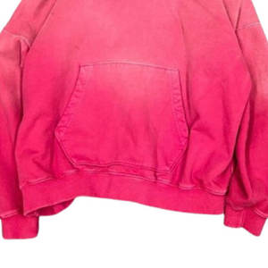 Sweats à capuche délavés à l'acide thermique avec logo personnalisé de haute qualité en coton mélangé de base meilleure vente de sweats à capuche délavés à l'acide unisexes à vendre - Product Image 3