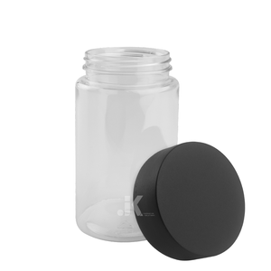 Tarro de mezcla de hierbas PET de 8oz de alta calidad con tapa CR Soluciones transparentes OEM/ODM resistentes a los niños para botellas de plástico M0341 - Product Image 2