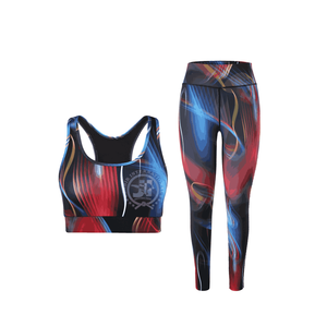 ชุดโยคะ2ชิ้นระบายอากาศได้ดีสวมใส่สบายสำหรับ100% ของผู้หญิงมี2สีขนาดใหญ่พิเศษสำหรับใส่ออกกำลังกาย-ผู้ใหญ่ - Product Image 4