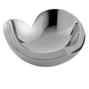 Cuencos de Metal en Forma de Corazón de Acero Inoxidable, Cuenco Decorativo de Metal para Catering y Cantinas, Cuenco para Servir Comida en Bodas - Product Image 3