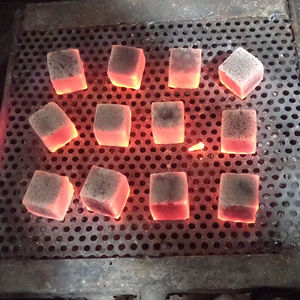 Experience the convenience of Quick <b>Light</b> Cube Briquettes with our Indonesia-produced Hookah Shisha Coconut <b>Shell</b> Charcoal. - Product Image 1