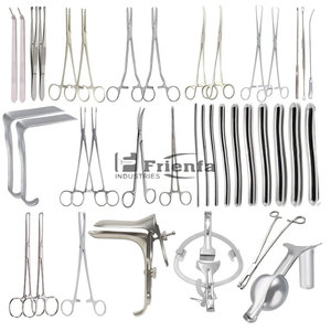 Wholesale Cheap Price Manual <b>C</b> Section Set Reusable German Quality Stainless Steel Caesarean Instruments Set CE Certified - Product Image 1