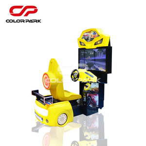 Công viên đầy màu sắc trò chơi đua xe máy đồng tiền hoạt động Kiddie đi xe mô phỏng đua xe trò chơi máy lật 4D trò chơi đua xe máy - Product Image 1