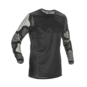 2025, venta al por mayor, camisetas de Motocross sublimadas, camiseta de carreras, ropa deportiva en blanco, camiseta de manga larga de motocicleta Lisa personalizada - Product Image 3