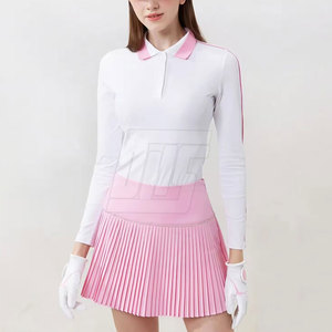 ชุดเสื้อผ้ากีฬาเสื้อโปโลและกางเกงสำหรับผู้หญิงชุดเล่นกอล์ฟเสื้อแห้งเร็วใส่สบาย - Product Image 2