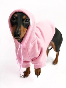 Personnalisable Fabricant French Terry 100% Coton Allover Pattern Design Chiens Hoodies Offre Spéciale Hiver Chien Pet Hoodie Respirant - Product Image 2