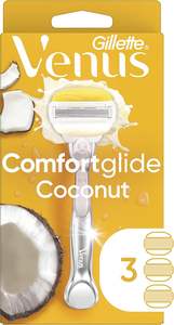 Gillette Venus ComfortGlide con Mango de Afeitar para Mujer Olay Coconut + 3 Cuchillas de Repuesto - Product Image 2