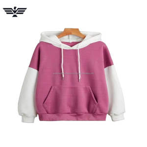 2025 superventas de las mujeres de color personalizado bloque largo pulóver con capucha estilo callejero diseño de punto temporada de invierno cuello con capucha 100% - Product Image 5