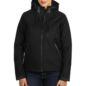 Chaqueta Softshell de nuevo diseño transpirable a prueba de viento de alta calidad, chaqueta Softshell de tela suave con logotipo personalizado para mujer - Product Image 1
