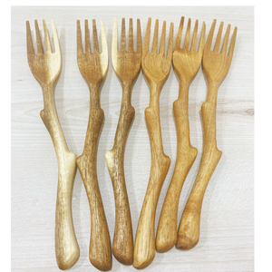 Cuillère à ustensile en bois vietnamienne Logo personnalisé pour la cuisine ou le cadeau de promotion - Product Image 3