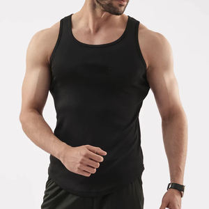 Débardeurs pour hommes pour l'entraînement et le fitness Maillots sans manches pour hommes Débardeurs à séchage rapide personnalisés - Product Image 4