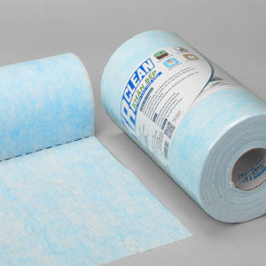 Krclean-Rollo de papel de cocina de 100 hojas azul, 1 capa, toallitas absorbentes de 20x20cm para la limpieza diaria de la cocina - Product Image 4
