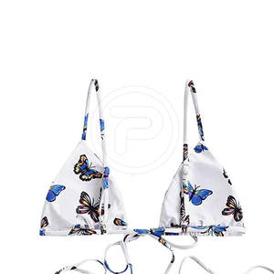 2025 New Arrival Women's <b>Bikini</b> Sets with High Cut Bottom Professional Design Animal Pattern Front Logo-Wholesale Price - Product Image 5