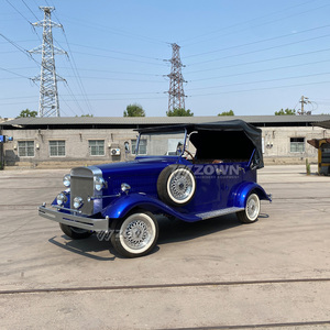 Haute Configuration Antique Tourisme Électrique Vintage <span class=keywords><strong>Voitures</strong></span> Classiques Buggy Old Retro Street Legal Golf <span class=keywords><strong>Transport</strong></span> Spécial - Product Image 2