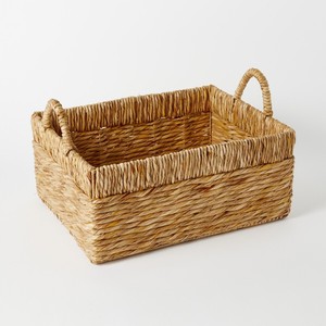 Panier alimentaire en jacinthe d'eau tressée, paniers économiques pour le rangement du pain et des fruits - Product Image 4