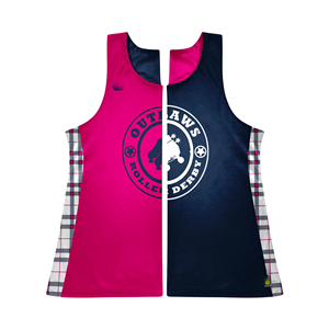 Pinnies de lacrosse para mujer sin mangas sublimados personalizados OEM Pinnie de malla reversible de secado rápido Pinnie de precio bajo al por mayor - Product Image 5