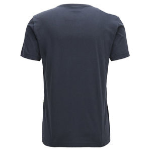 OEM 100% personalizable hombres sólido algodón camiseta 260 gramos ligero Streetwear cuello redondo diseño personalizado logotipo impresión carta - Product Image 2