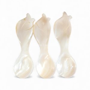 Cuillère de luxe en nacre pour yaourt, dessert et service de caviar, expérience culinaire élégante en provenance du Vietnam - Product Image 5