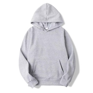 Venta al por mayor 240GSM Sudadera con capucha de tela de lana de gran tamaño impresión de transferencia personalizada con logotipo unisex en la parte delantera para los hombres - Product Image 6