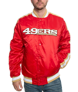 Genuine Plus Size Custom Men Satin Leather Varsity <b>Jacket</b> with <b>Patches</b> Superior Quality Polyester Silk Baseball Letterman <b>Jacket</b> - Product Image 1