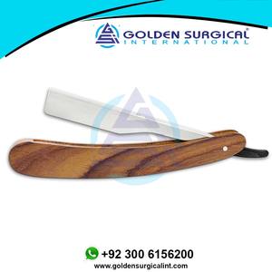 Navaja de Afeitar Clásica de Hoja Recta Personalizada para un Afeitado Profundo, Calidad de Salón, Corte de Barba Masculino Profesional - Product Image 3