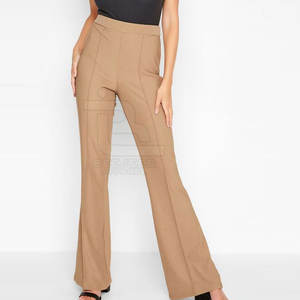 Nuevo diseño, pantalones acampanados para mujer, pantalones acampanados para mujer al mejor precio, pantalones acampanados ligeros para mujer para adultos - Product Image 3
