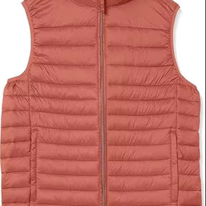 Vente directe usine – Gilet d'hiver décontracté pour homme, respirant, personnalisable, col en V zippé, 220g – Meilleure vente, haute qualité - Product Image 1