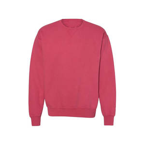 OEM personalizado hombre Casual Hip Hop sudadera en blanco de cuello redondo de felpa de los hombres de gran tamaño sudaderas - Product Image 3