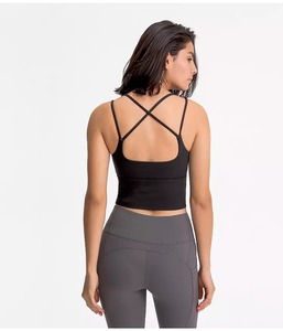 Sujetador deportivo de Invierno para mujer, ropa de gimnasio gruesa y cálida, sensación desnuda - Product Image 6