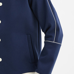 เสื้อแจ็กเก็ตผ้าใบบางสำหรับผู้ชายเสื้อแจ็กเก็ตแบบเต็มแขนสำหรับผู้ชายเสื้อแจ็คเก็ตผ้าใบแบบบางดีไซน์ใหม่2025ออกแบบได้ตามต้องการ - Product Image 6