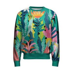 Personnalisé 100% Polyester meilleur design Hommes Sublimation Sweat à capuche Polaire Col Rond Pull Hommes Sublimation Sweat - Product Image 2