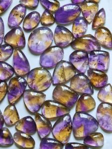 Cabujón de ametrino Natural de grado AAA, pulido a mano de alta calidad, piedras preciosas sueltas, mezcla de formas, tamaños personalizados, precio al por mayor - Product Image 2