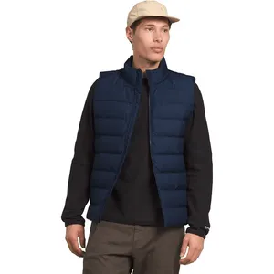 Plus Size Alta Qualidade OEM Custom Grosso Leve Colete Inverno Quente Casual Sem Mangas Jacket Outwear Puffer gilets dos homens