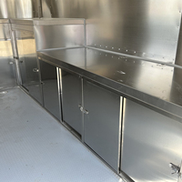 Remorque de Food Truck Personnalisable, Remorques de Restauration Rapide, Remorques de Cuisine de Rue, Café, Pizza, Équipements Complets, Chariot de Snacks de Rue
