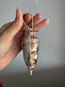 Pendentif Hip Hop Reine Élisabeth en argent 925 plaqué or rose, moissanite double face, bijoux fins, pendentifs, breloques, cadeau - Product Image 6