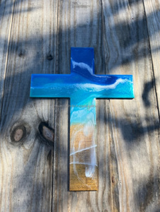 Cruz de resina de madera hecha a mano 100% Cruz sagrada de madera natural al mejor precio directamente de la India - Product Image 6