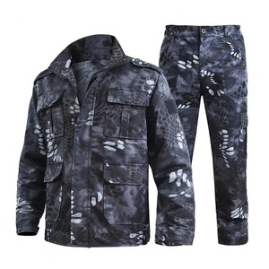 Chaqueta de invierno para hombre, diseño de piel de tiburón de camuflaje, conjuntos tácticos transpirables, impermeable, a prueba de viento, acolchado de lana, uniforme de Paintball - Product Image 5