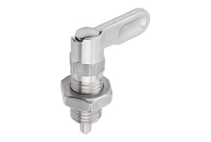Pasador de Indexación de Acero Inoxidable K1285 con Acción de Leva, Rosca Derecha, M20x1.5, Fijador de Posicionamiento Industrial - Product Image 2