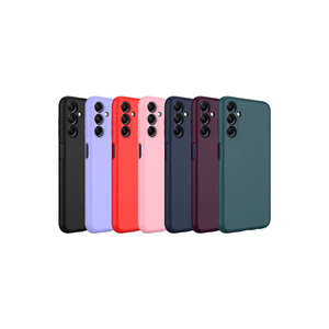 เคสซิลิโคน TPU พรีเมียมสีน้ำเงินกรมท่า Lansman สำหรับ Samsung Galaxy A25 ป้องกันรอยขีดข่วน ผิวสัมผัสนุ่มแบบซิลิโคนเหลว - Product Image 3