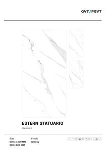 Carreaux 600x1200mm Tuile super blanche à l'intérieur de la décoration de la maison Porcelaine 8mm Brillant/Mat - Product Image 5