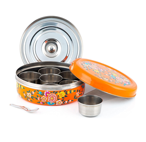 Conteneur en acier inoxydable de haute qualité Boîte à épices Accessoires de cuisine Boîte à épices en acier inoxydable Vente chaude - Product Image 5