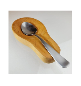 El soporte de descanso para cuchara de madera con mango de calidad duradera, el soporte para cuchara de diseño elegante ayudará a mantener su área de preparación limpia para la venta - Product Image 6