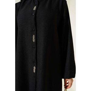 ชุดเสื้อแขนยาว2ชิ้นประดับหินสีดำ - Product Image 2