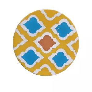 Ensemble de sous-verres en bois de noyer personnalisable Design classique carré et rond Tapis et tampons en résine époxy de 5mm d'épaisseur Aucun support requis - Product Image 6