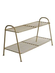 METAL WAVE Iron French Country Multilayer Simple Household Economic <b>Shoe</b> <b>Storage</b> Cabinet Foldable Dustproof Cover Diy <b>Rack</b> - Product Image 5