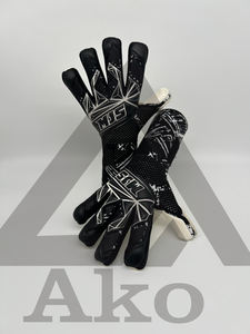 Gants de gardien de but de football en gros, taille adulte, professionnels, en latex, avec protection des doigts par Ako - Product Image 3