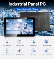 PC tout-en-un industriel à écran tactile Android de 15,6 pouces avec interface DVI, moniteur tactile industriel mural