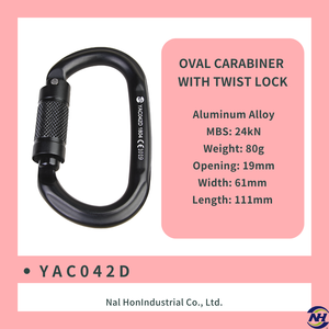 คาราไบเนอร์ล็อครูปไข่ YAC042D - Product Image 4