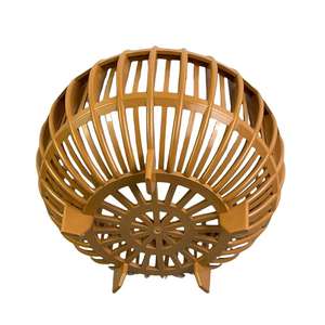 Pots de fleurs modernes de haute qualité, couleur marron, recyclables, marque Folin, diamètre 300 mm, toutes saisons, GLB-300, vente chaude - Product Image 1