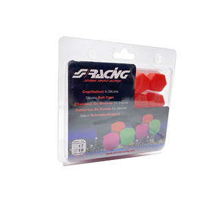 Housses de clé en soie douce rouge de 17 mm - Product Image 3